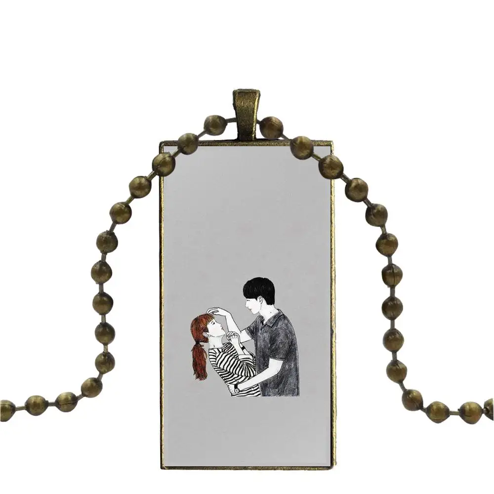 Эффектное длинное корейское колье для девочек с изображением сыра в ловушке из