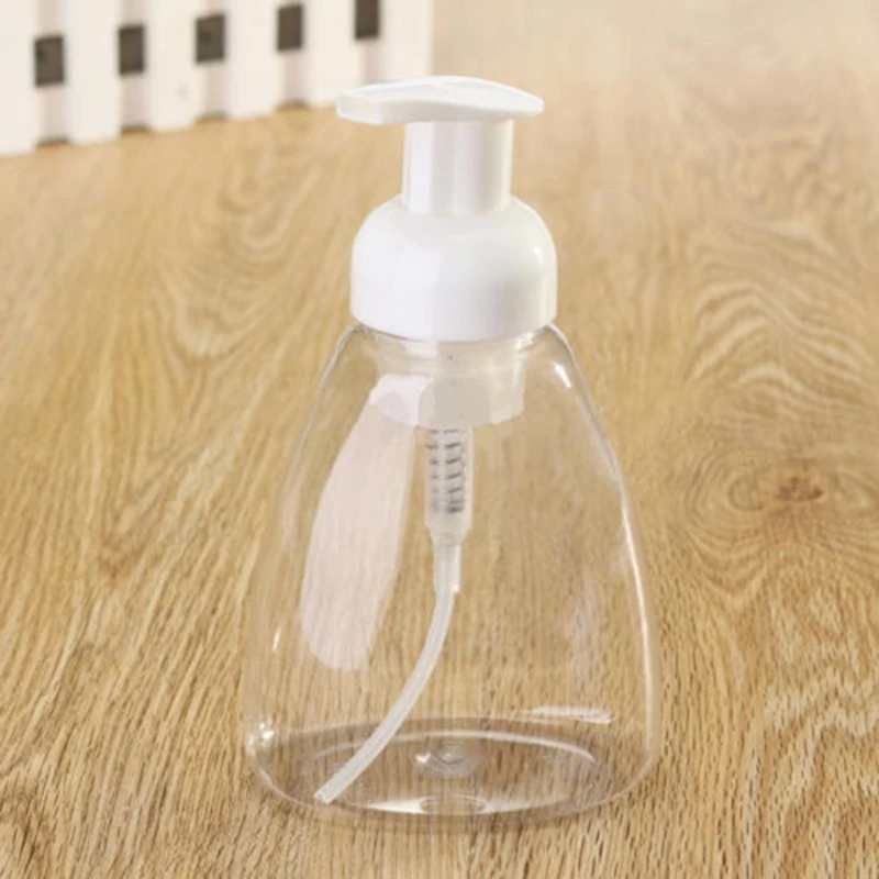 300 мл Прозрачный Пустой дозатор для бутылок с пенным насосом бутылка лосьона
