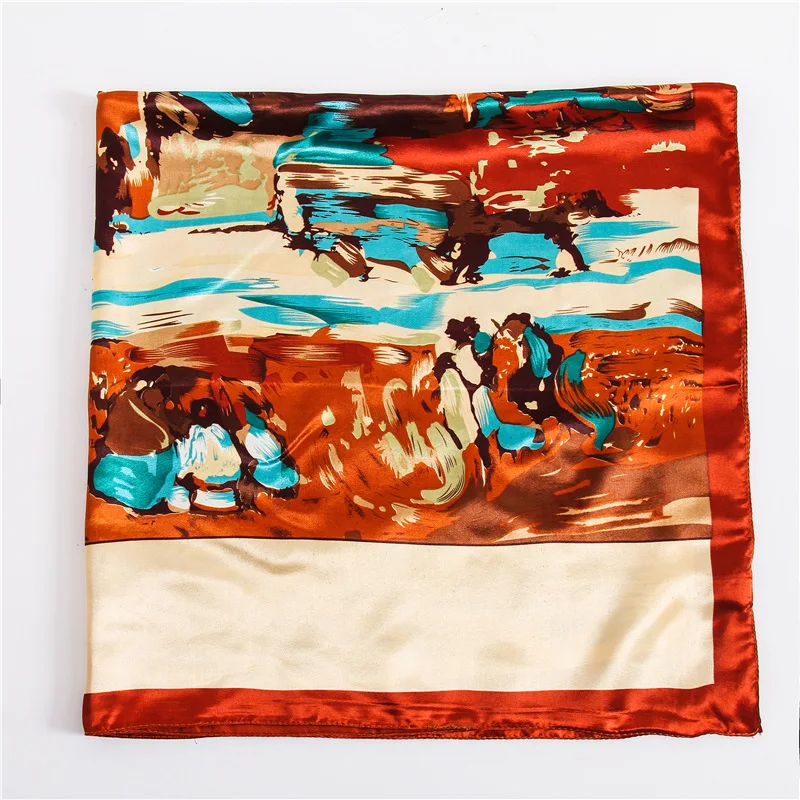 Женский платок из пашмины большие размеры 90*90 см| |