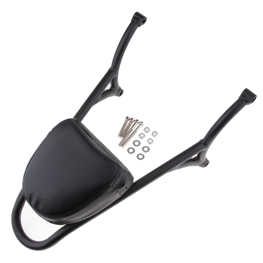 

Rear Passenger Backrest Pad Detachable Back Rest Sissy Bar w/ Mount Kit for Harley XL1200 883 2004-2016 Motorcycles