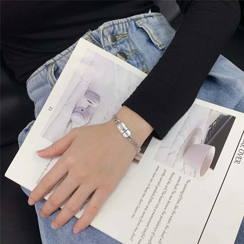 

Оригинальный Классический Элегантный Модный женский браслет из 100% чистого серебра 925 пробы, кулон в виде любящего сердца с эмалью, подарок н...