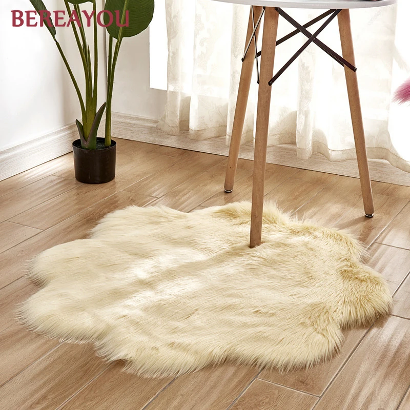 Нордические меховые коврики и ковры для дома гостиной спальни ковер детской