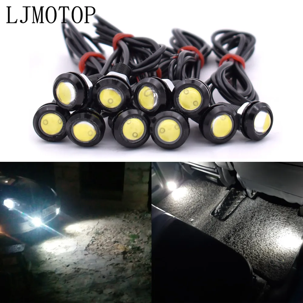 

For Honda VFR 1200 ST 1300 Black SpiRit NC750 S X cb400 Eagle Eye LED Reverse Backup Light Daytime Running Signal Motorcycl Lamp