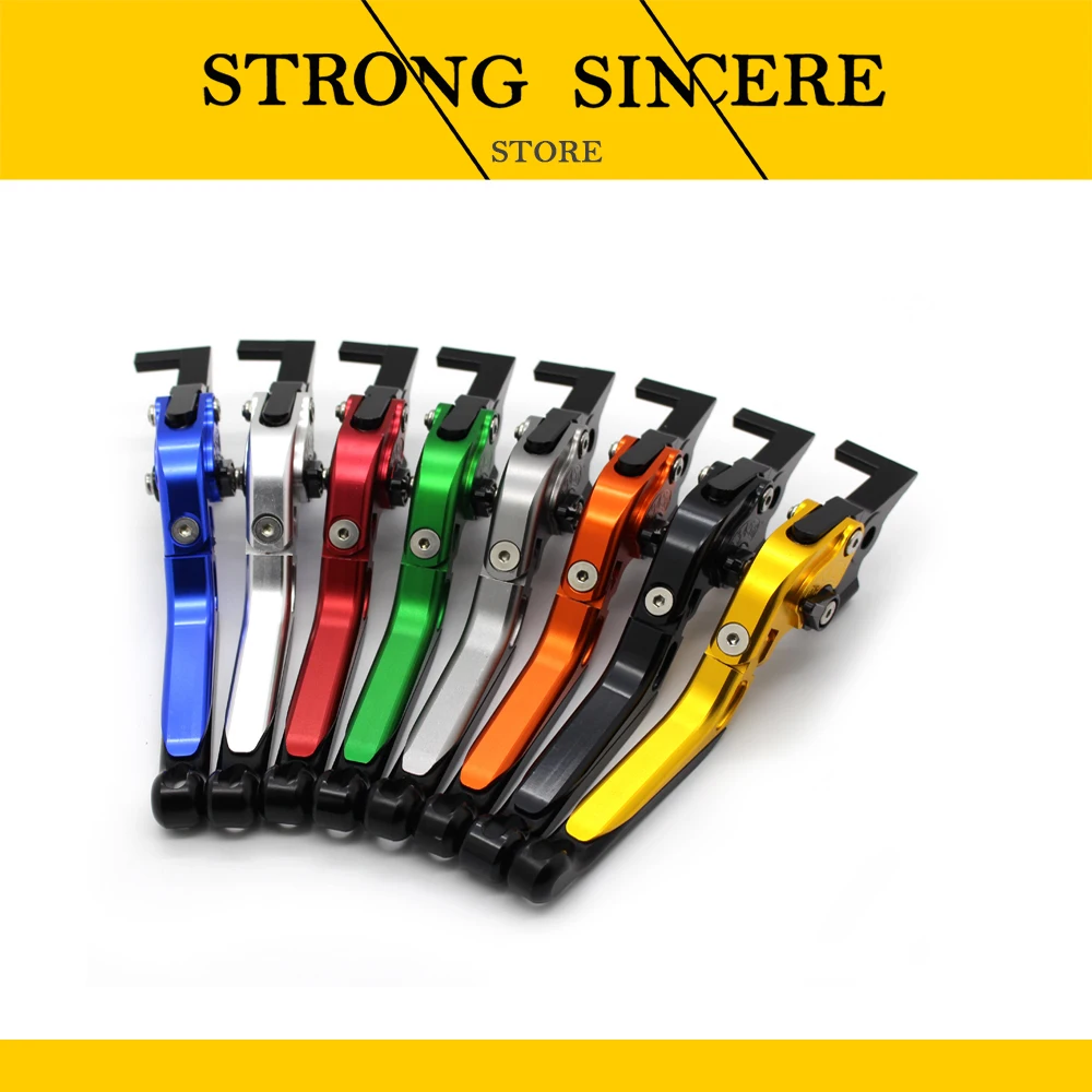 

Motorcycle accessories adjustable CNC folding and stretching brake clutch lever For HONDA DL1000/V-STROM 2002-2006