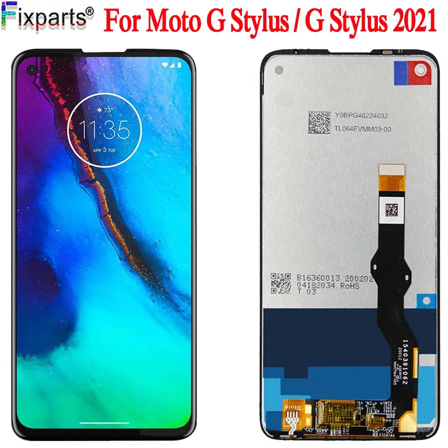 

For Motorola Moto G Stylus 2021 XT2115 LCD Display Touch screen Panel Digiziter Assembly For Moto G Stylus XT2043 XT2043-4 LCD