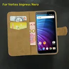 Кожаный чехол для Vertex Impress Nero, 6 цветов, модный винтажный роскошный эксклюзивный Ретро защитный чехол для телефона