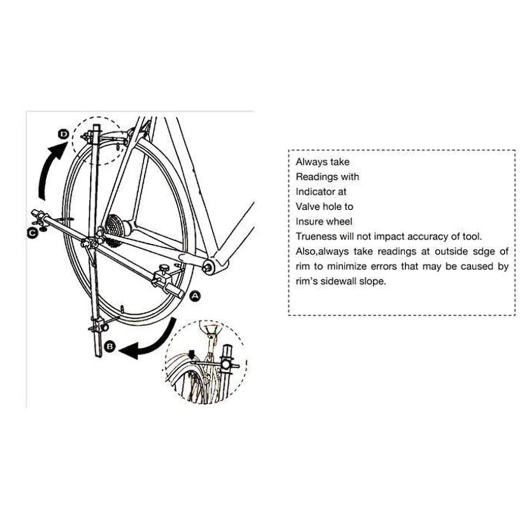 

Bike Derailleur Hanger Alignment Gauge Adjustable Measuring Ranging Tool