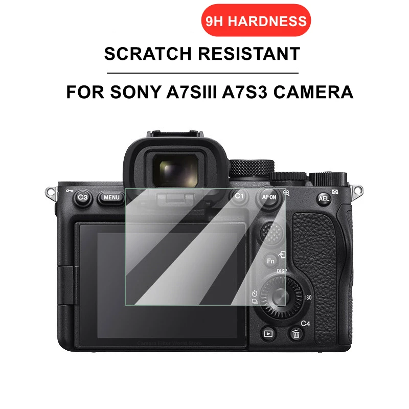 2 шт. A7SIII Камера Стекло для Sony Альфа A7S III A7S3 с уровнем твердости 9H твердость