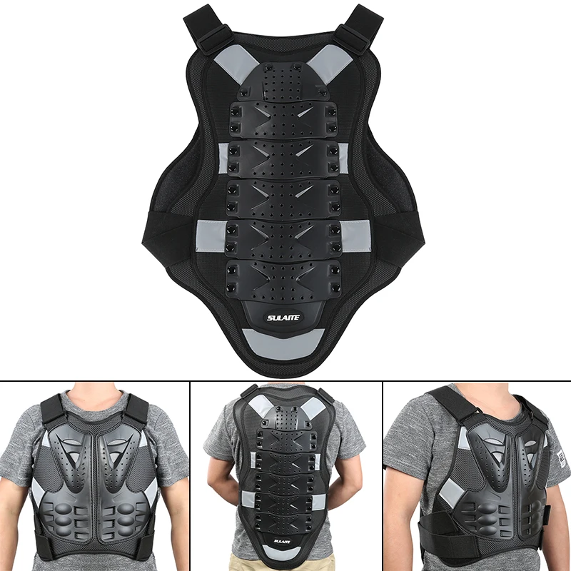

Motorcycle Body Armor Motorcycle Motocross Moto Vest Back Chest Protector Body Armor Back Spine Protective Motorcycl Part