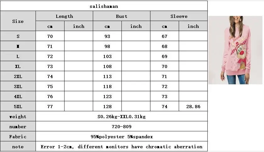 

2020 Christmas Clothes Autumn Winter Sweet Women Hoodies New Deer Print Sweatshirt Casual Animal Long Sleeve Hoodie Top Fashion