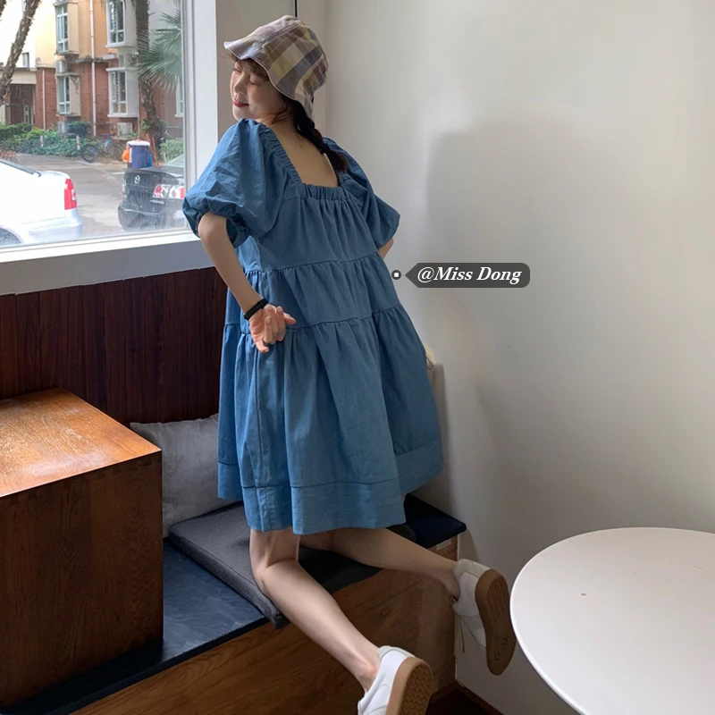 Женское летнее платье с юбкой новое дизайнерское нишевое Platycodon Grand florum для