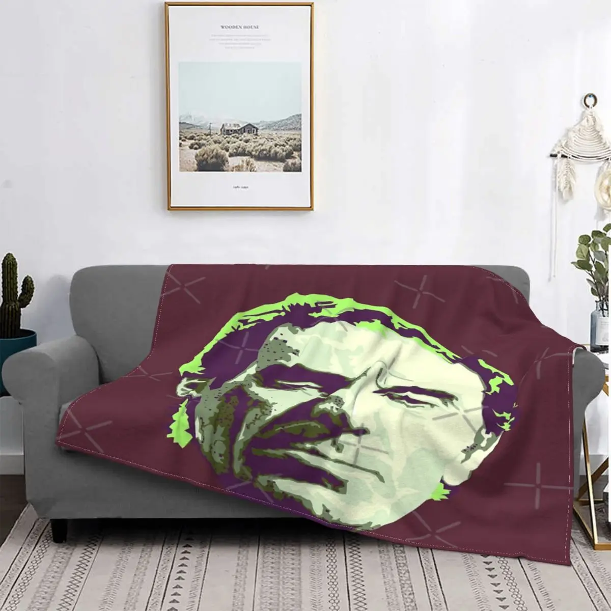 

Aznavour-colcha a cuadros para cama, manta de lana a cuadros para пикник, colcha para cama