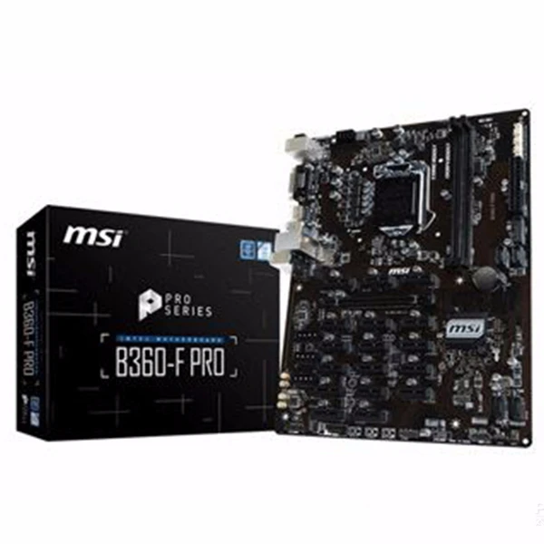 

Г-жа я b360-f Pro LGA1151 pin Материнская плата поддерживает i7 8700ki9 9900k 18 gpu разъем карты добычи полезных ископаемых