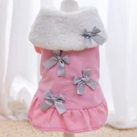 cute dog dress winter cat puppy dresses small dog costume skirt apparel yorkshire terrier maltese pomeranian poodle pet clothing