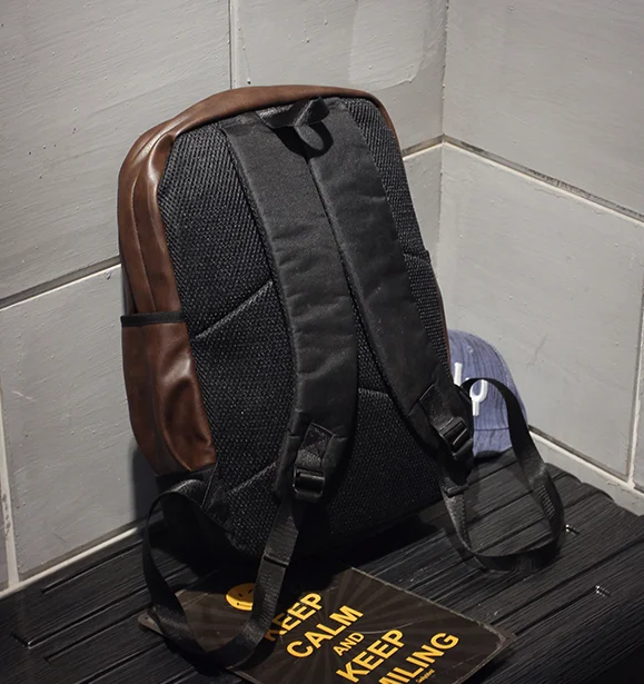 Продукция сумка для ноутбука дорожная школьный рюкзак мужчин и женщин кожаный |