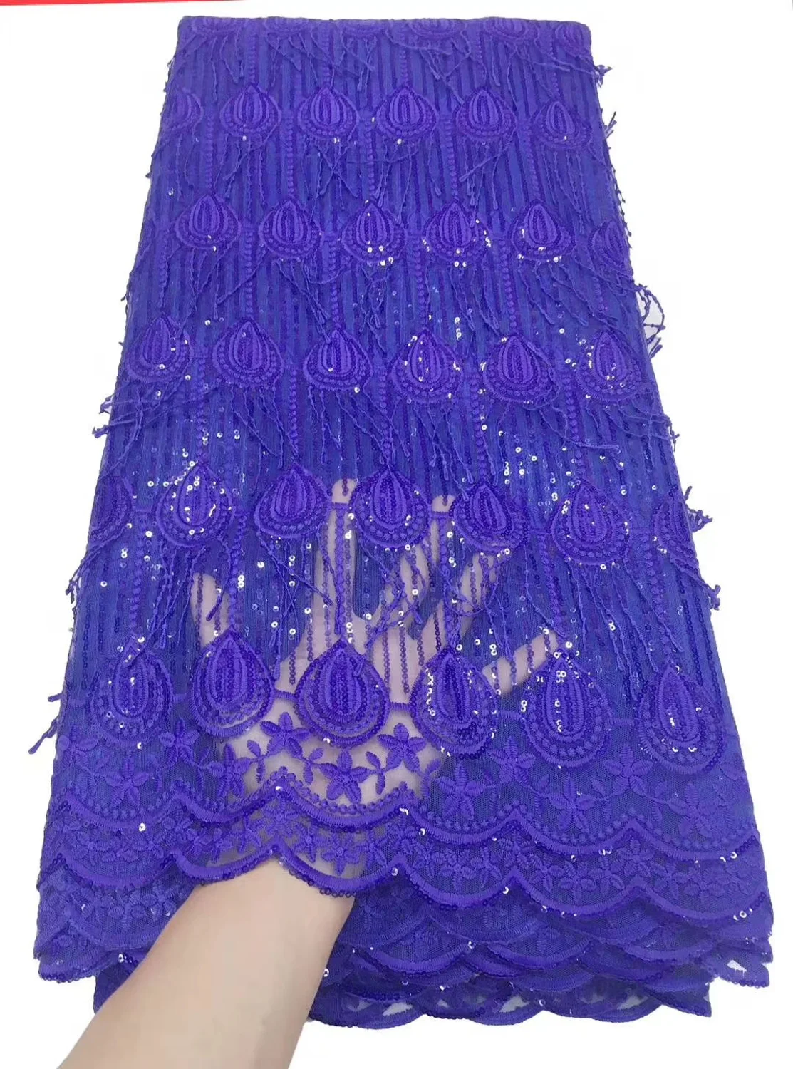 Новейшая африканская кружевная ткань 2020 высококачественные кружева с блестками