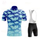 Комплект одежды для триатлона, 2021, для велоспорта, летняя одежда для горного велосипеда, анти-УФ, Мужская одежда для велоспорта