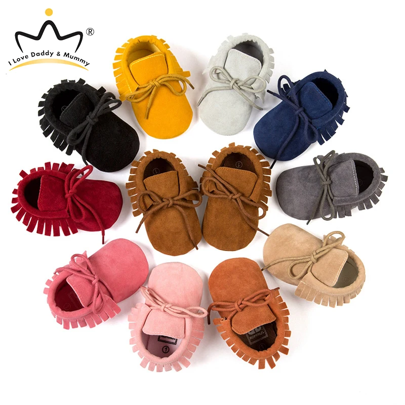 Кроссовки Детские с бахромой мягкая хлопковая обувь на нескользящей подошве для