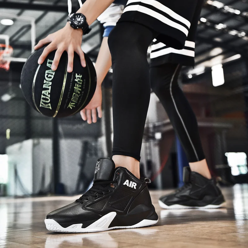 Murah Sepatu Musim Gugur Musim Dingin Pria 2021 Sepatu Kasual Kulit Sapi Asli Ukuran Besar Sepatu Olahraga Basket Sepatu Tenis Sepatu Lari