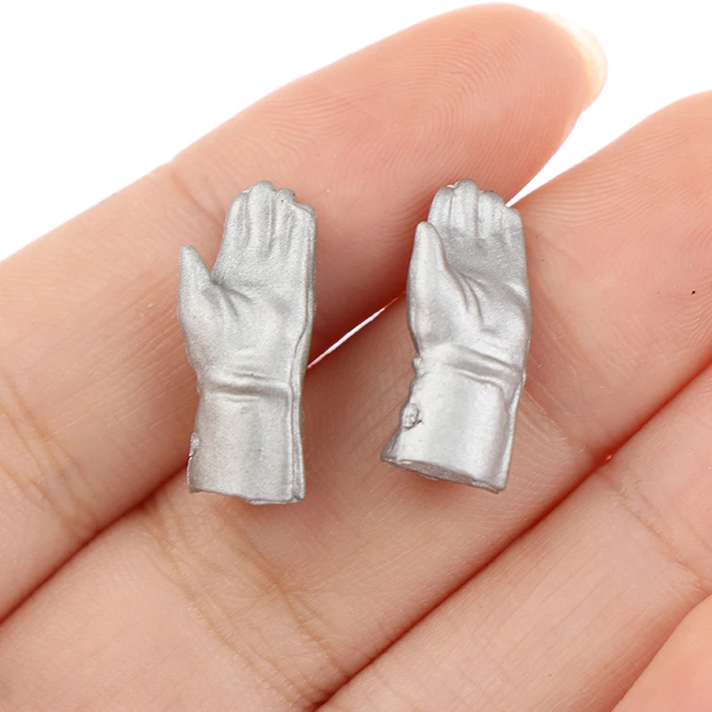 2 шт. миниатюрные перчатки для кукольного домика 1:12 |