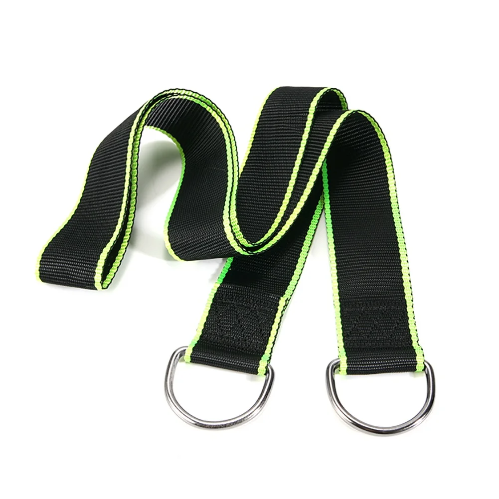 

Outdoor Hammock 150cm Swing With Encrypted Polyester Rotating Ring Tree Guard Swing With Children Swing Strap with Spring Hook