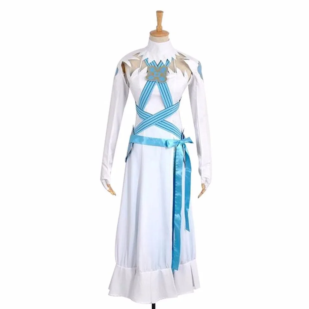 Яркое платье Азура с эмблемой огня костюм для косплея изготовленный на заказ|dress