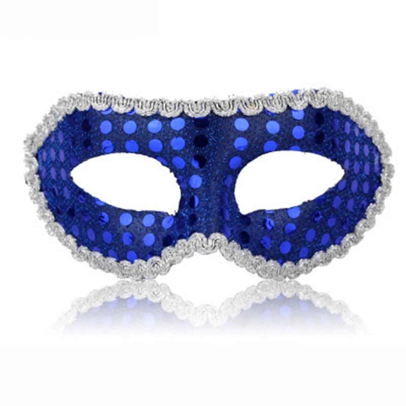 Новинка маскарадный костюм в венецианском стиле с блестками разных цветов для