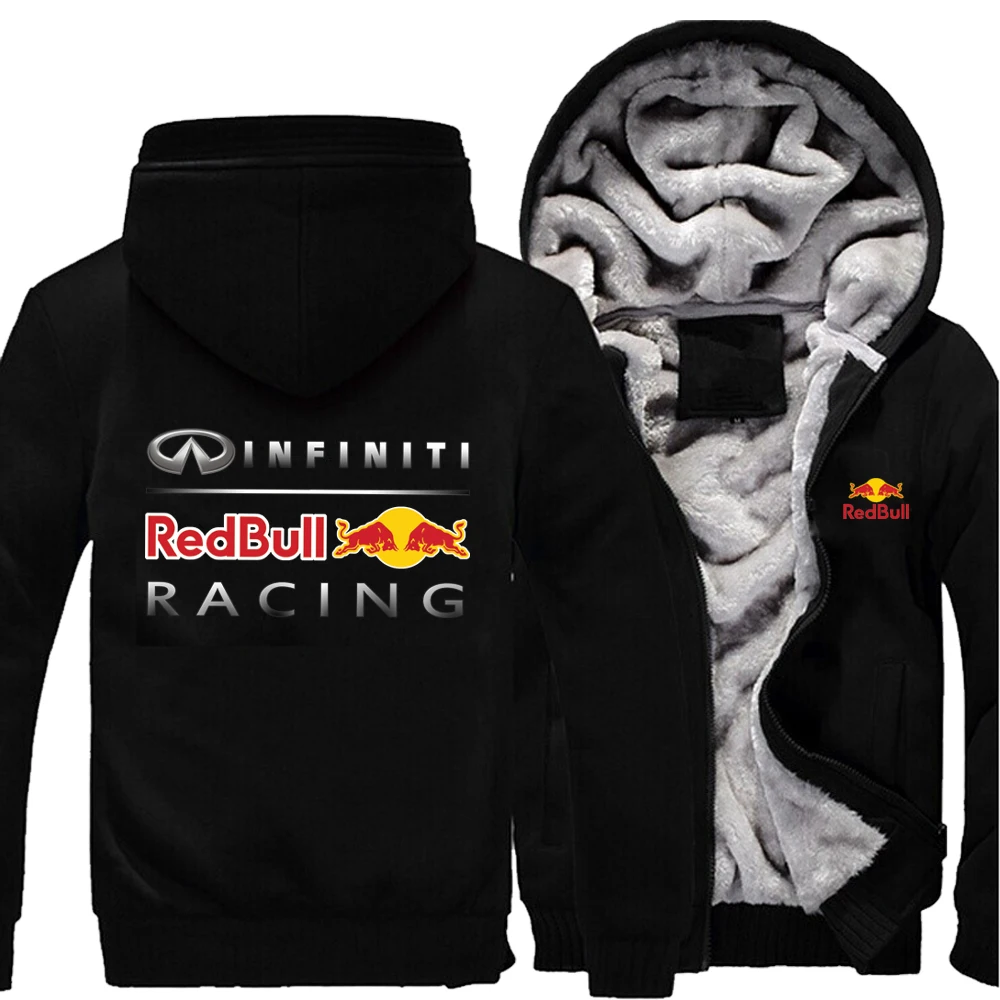 

Winter Hoodies Men Infiniti Logo Print Jacket Men Hoodies Thicken Warm Fleece cotton Zipper Raglan Coat Male Tops Tracksuits