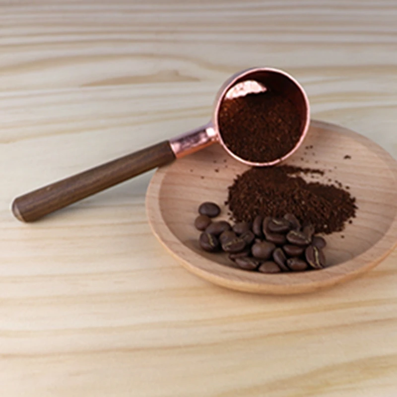 

New Kitchen Products Copper Coffee Scoop, Copper Coffee Measuring Spoon, Coffee Scoop