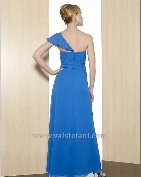 

dinner 2018 vestidos de festa formales gown crystal new fashion blue long brides maid evening mother of the bride dresses