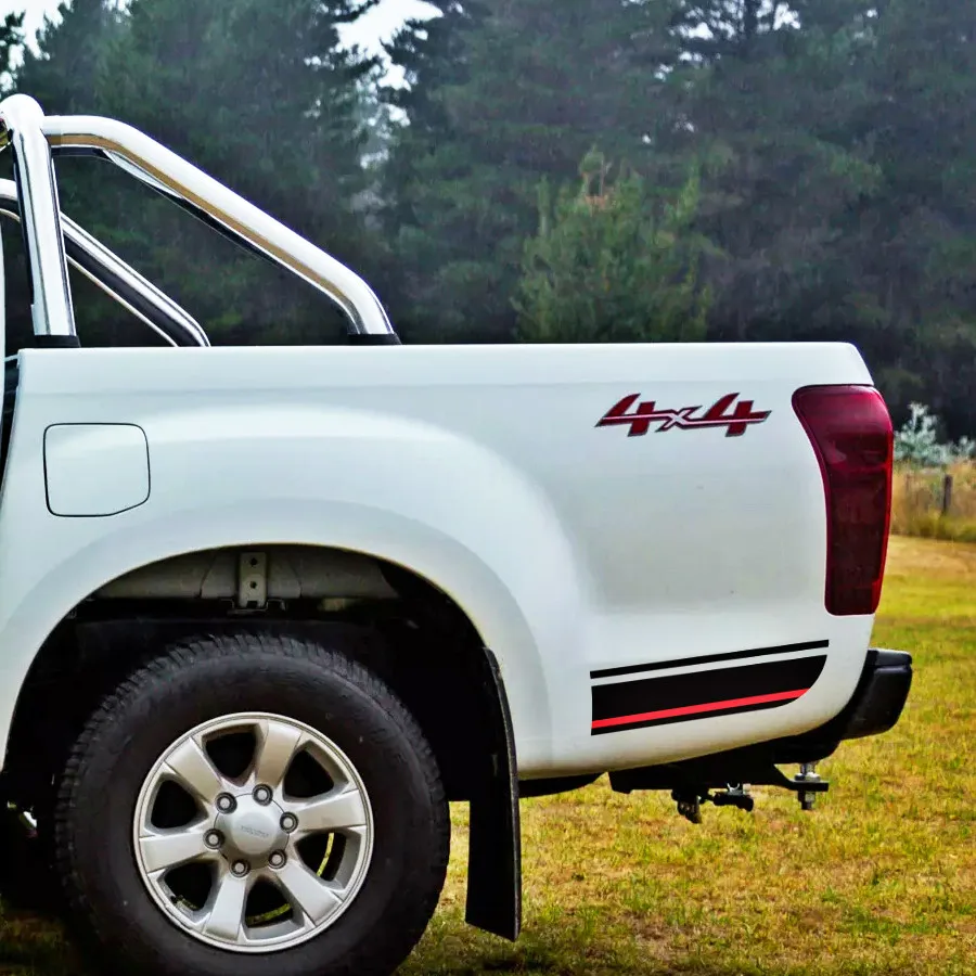 Автомобильная наружная xrunner Боковая дверь крутая полоса графическая виниловая Автомобильная наклейка для isuzu dmax X RUNER
