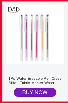 10Pcs Heat Erasable Refill Pens High Temperature Disappearing Fabric Marker Pen for Patchwork Fabric PU Leather Mark Sewing Tool