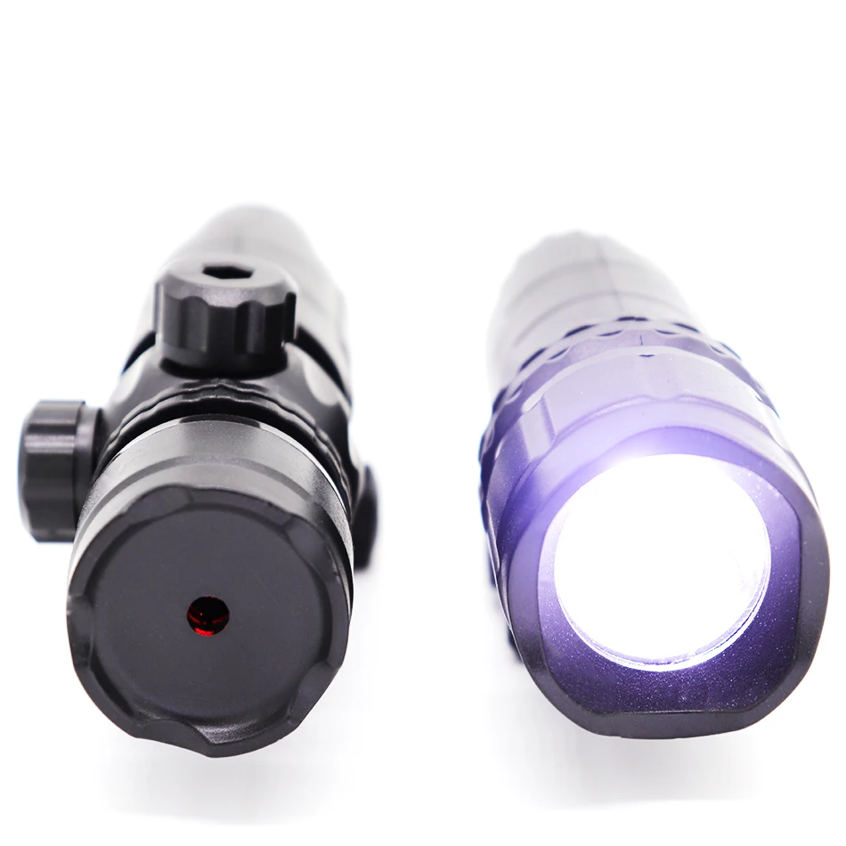 Plastic Tactical Infrared Laser Lamp Light +LED High Brightness White Light Flashlight For Nerf or Jinming Gel Ball Blaster