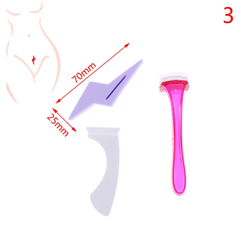 Женское Бикини Специальный шаблон для бритья сексуальный женский бритвенный