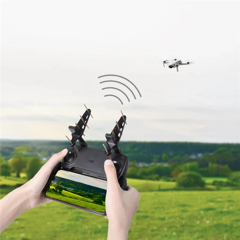 2 шт. антенна Yagi 4 ГГц бустер сигнала для дрона Mavic Mini SE/Mini/Mavic 2/Phantom Pro/EVO II - купить по