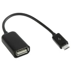 Кабель-адаптер OTG с Micro USB папа-мама, 1 шт.