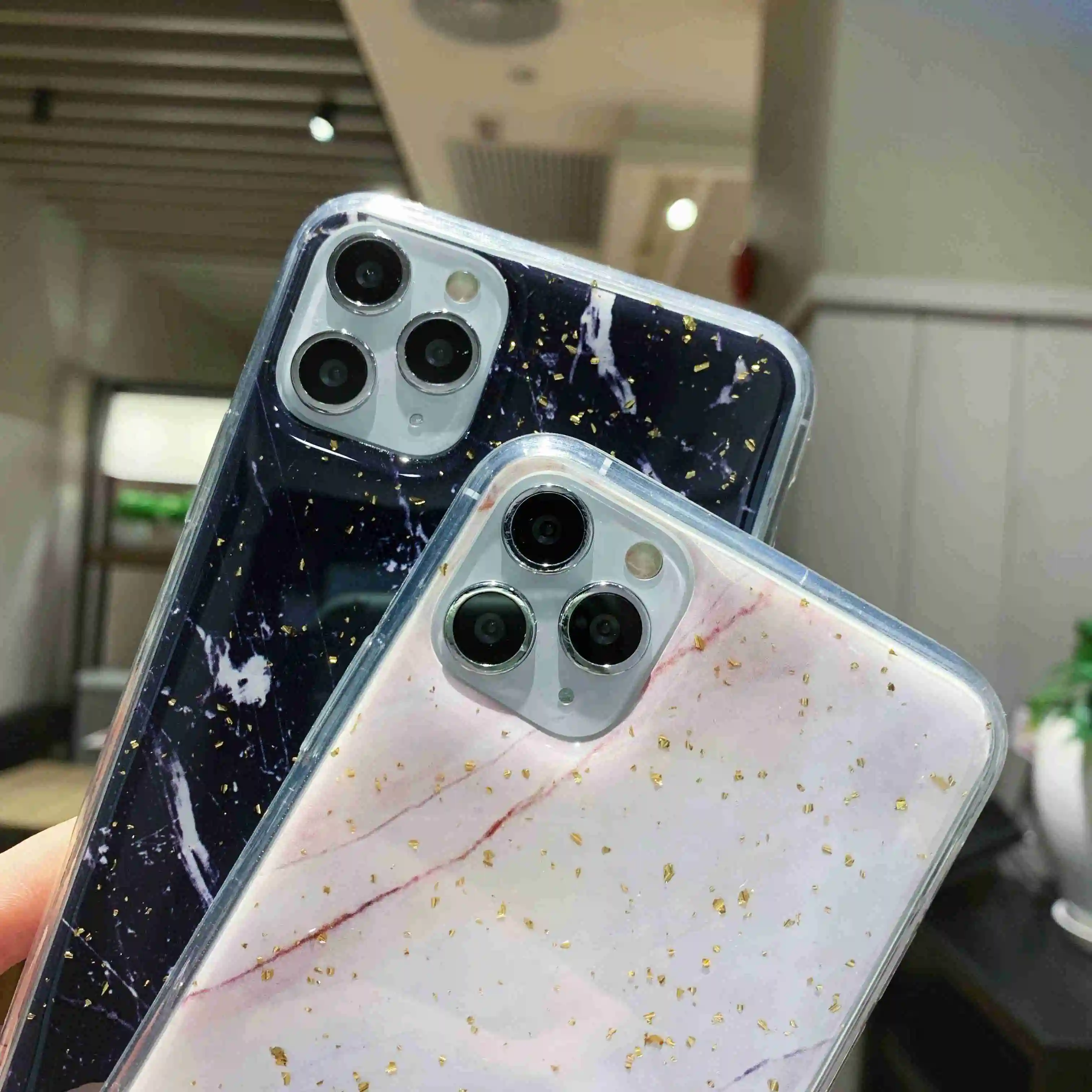 YBD Luxury Colorful Marble Pattern Case for iPhone XR X 11 pro max Coque 7 8 Plus XS Max 6 s Cases | Мобильные телефоны и