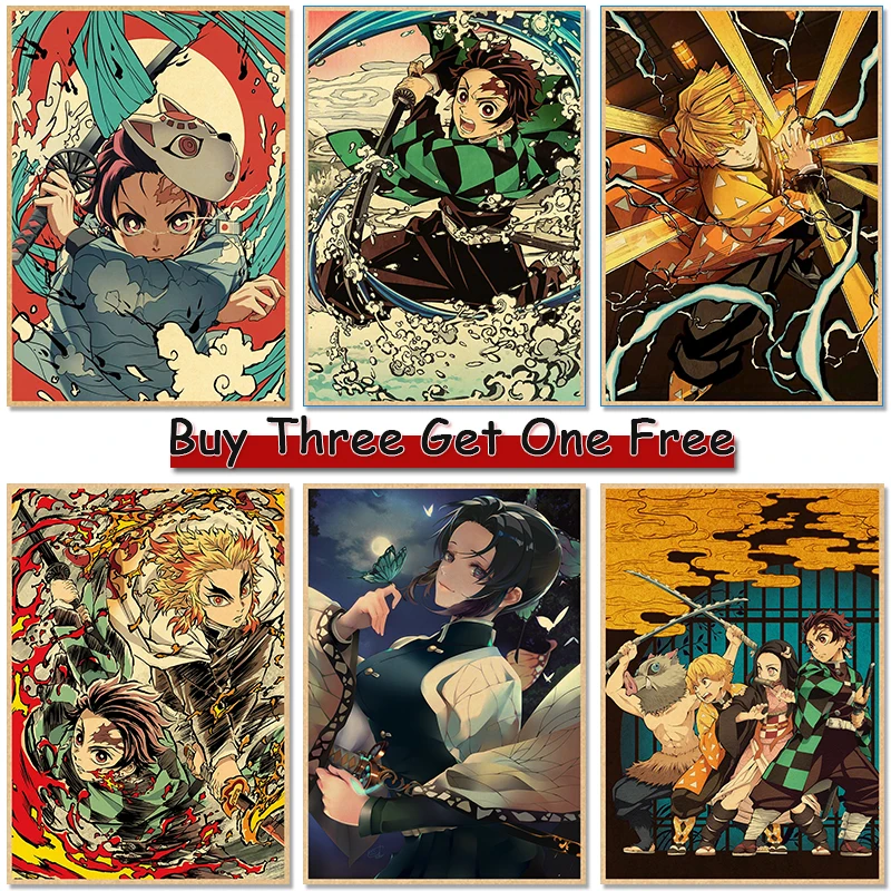 Постеры для декора дома постеры декор комнаты аниме наклейки на стену