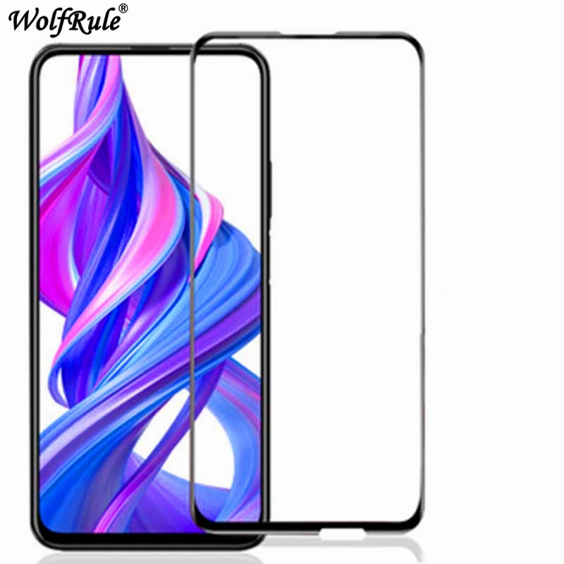 2 piezas para Huawei Honor 9X vidrio templado para Huawei Honor 9X Film adhesivo Protector de pantalla de tel&eacute;fono para Huawei Honor 9X 9 Pro-0