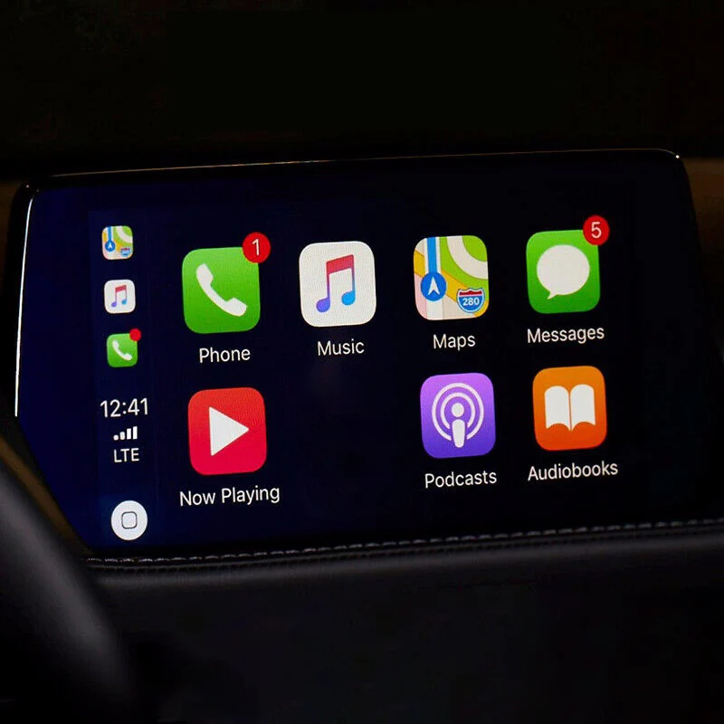 Для Apple Carplay Android Авто USB Aux адаптер Hub дооснащения для Mazda 2 3 6 CX-3 CX-5 CX-9 TK78-66-9U0C |