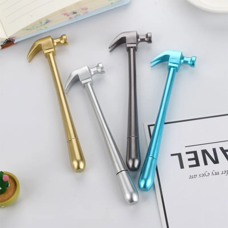 

36 pcs/lot Creative Hammer Gel Pen Cute 0.5mm black Ink Signature Pens Promotional Gift Office School Supplies