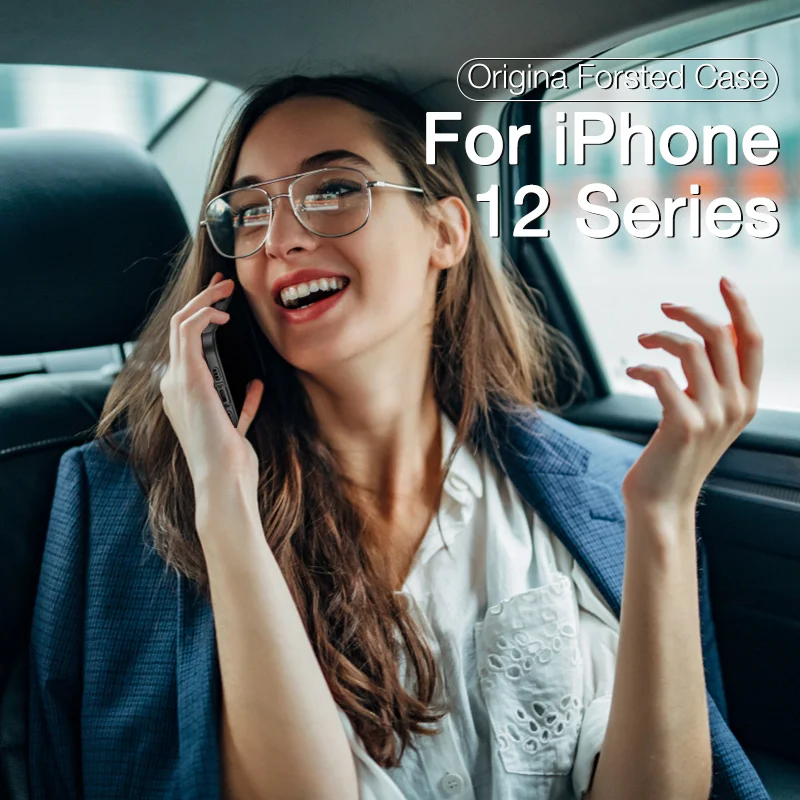 Оригинальный чехол Cafele для телефона iPhone 12 pro Mini матовые мягкие силиконовые чехлы