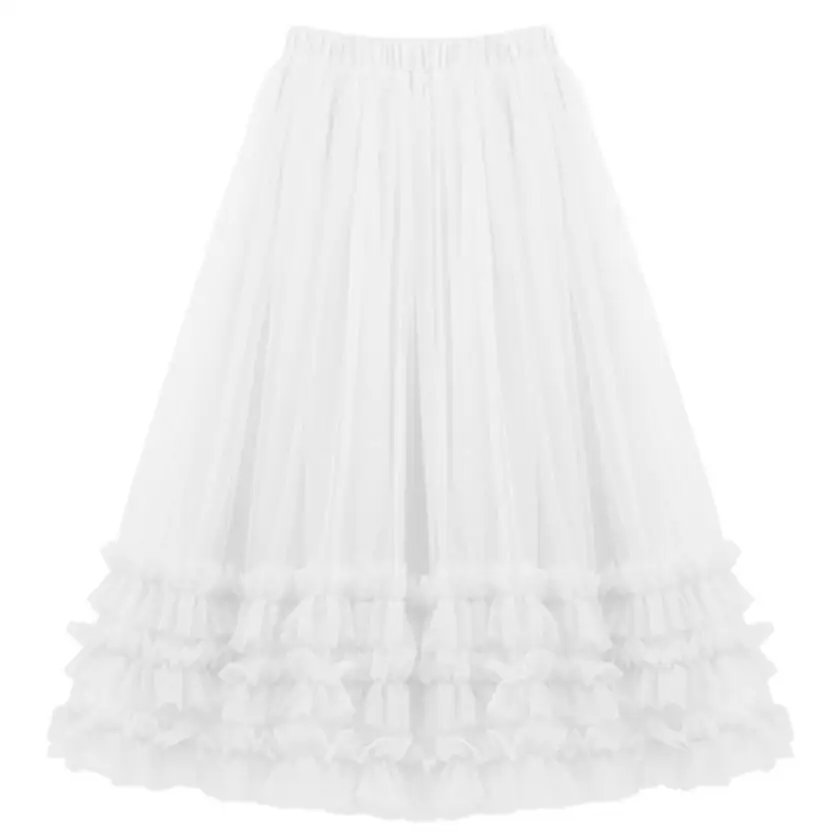 Детская юбка-пачка для девочек длинная сетчатая юбка подростков | одежда и обувь