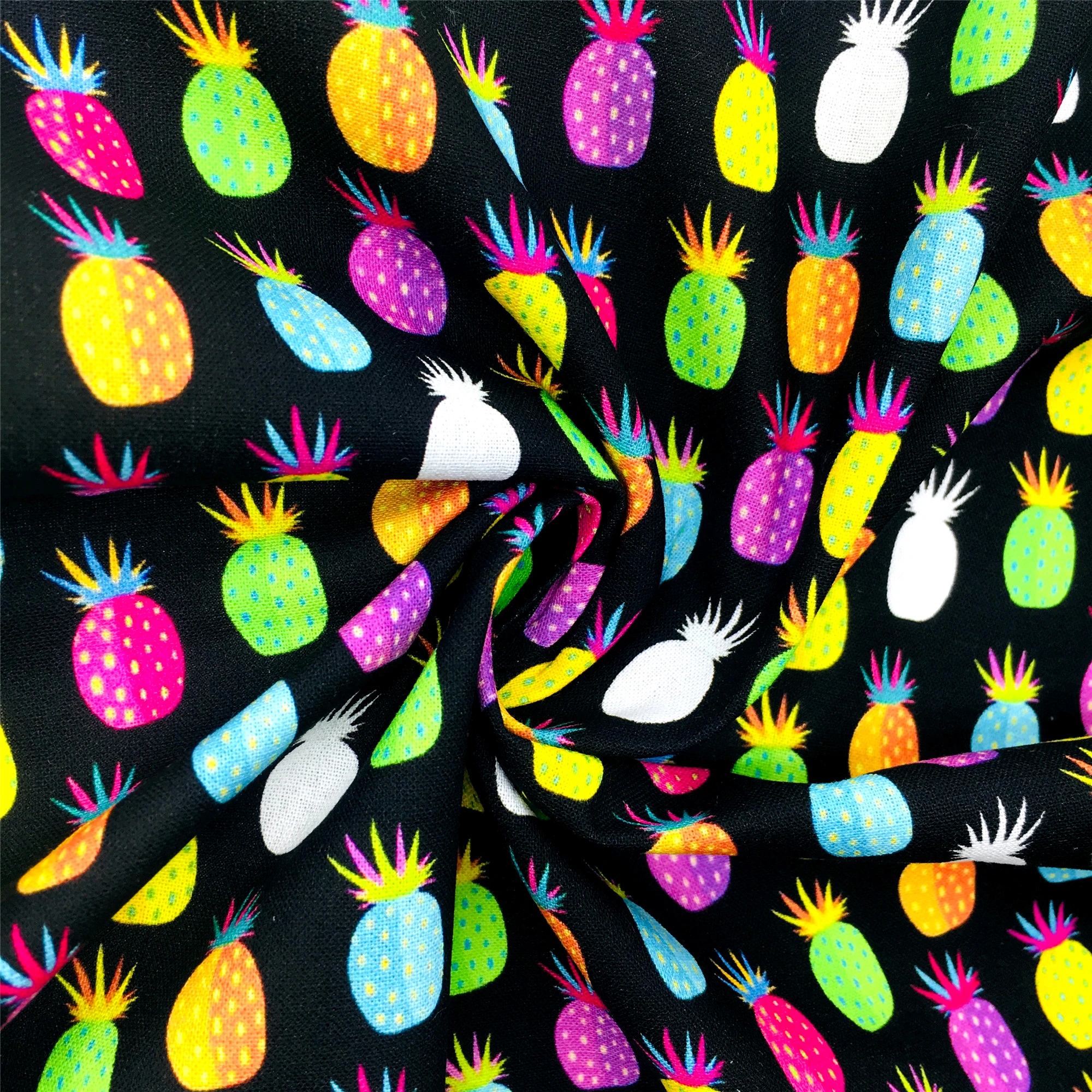 Текстиль для Хэллоуина Рождественский принт ткань из полиэстера и хлопка