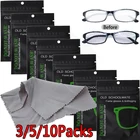 10 шт., салфетка для очков, многоразовая