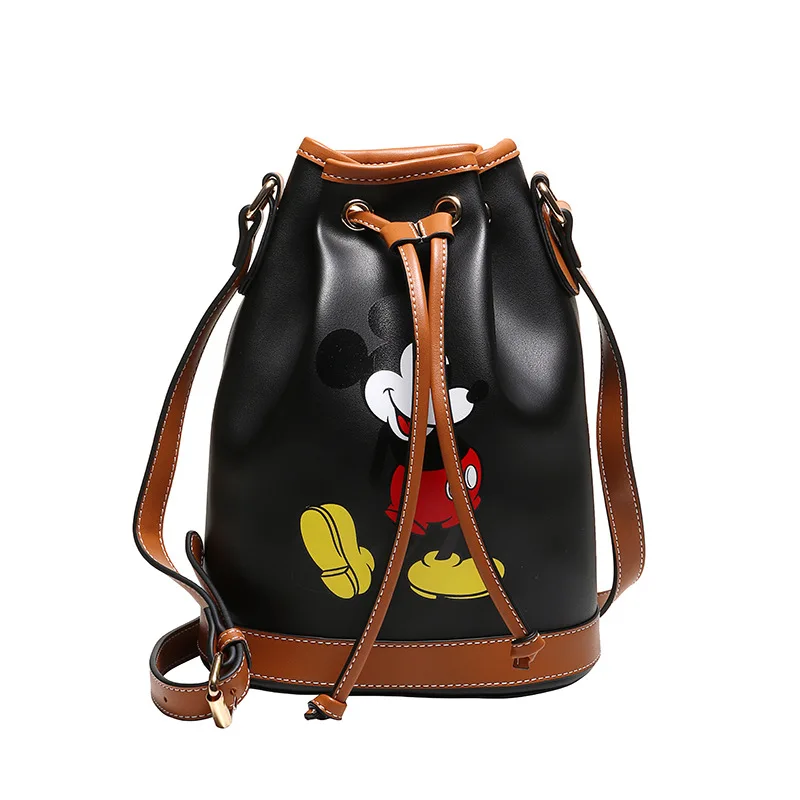 

Disney bucket bag women 2021 new fashion versatile One Shoulder Messenger Bag autumn and winter fashion armpit one shoulder bag