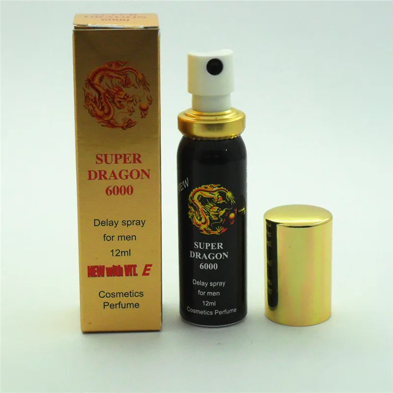 12ML Super Dragon Male 6000 Delay Spray Local Penis Extension Time Lubricant Appeal Thickening Cream