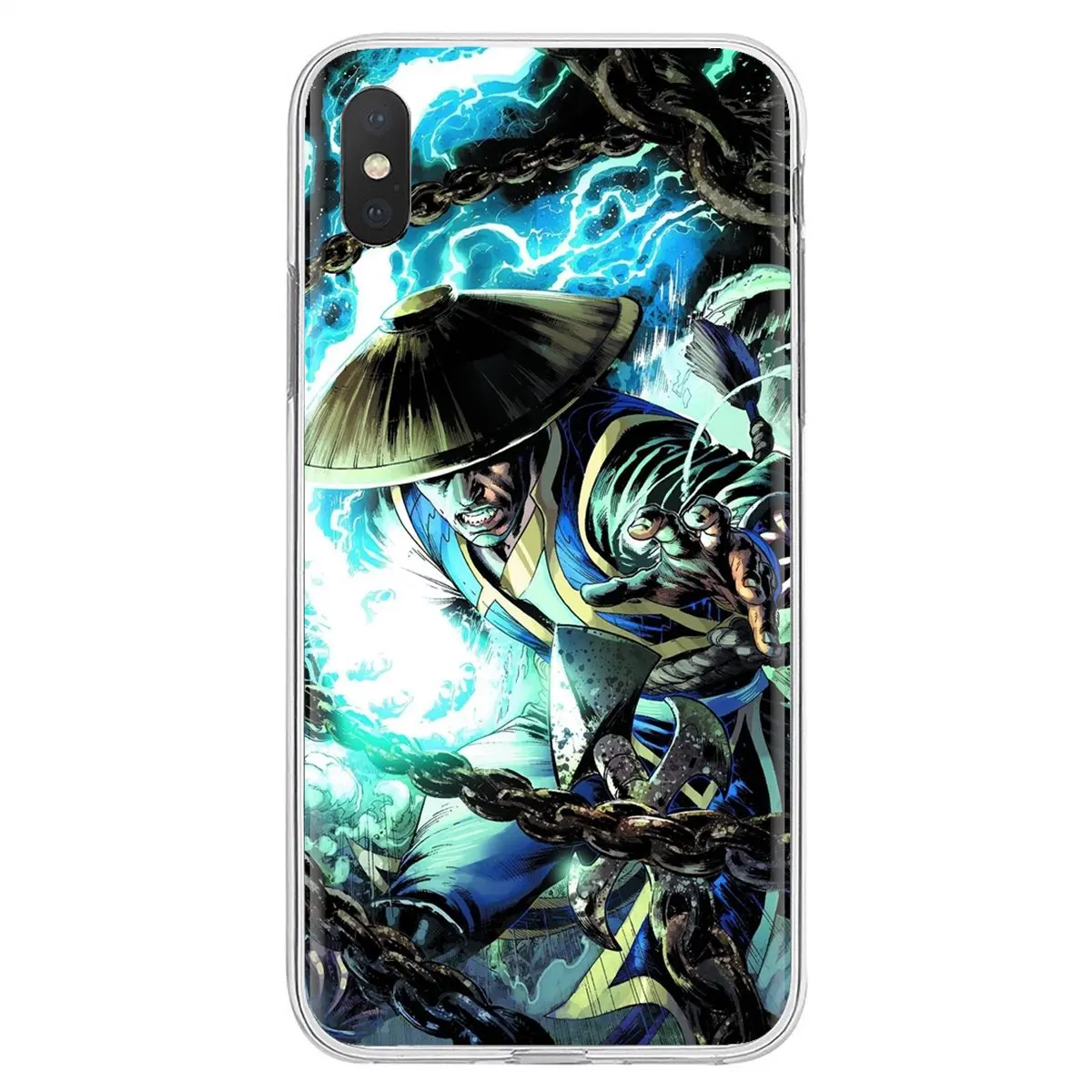 Цветной силиконовый чехол Raiden Mortal Kombat X для Huawei Mate Honor 4C 5C 5X 6X 7 7A 7C 8 9 10 8C 8X 20 Lite