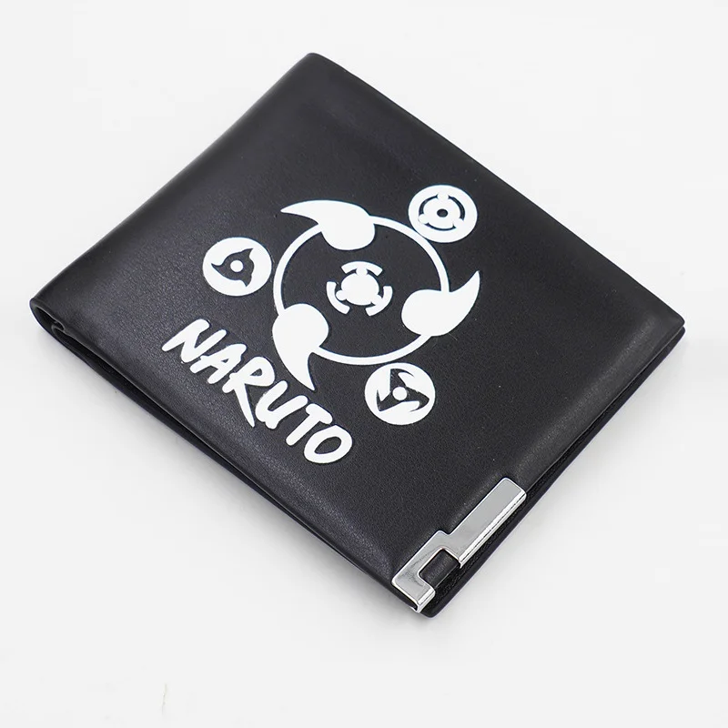 Ботинки в стиле аниме Naruto классные черные Итачи Учиха Чехол-кошелек из