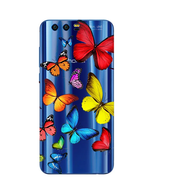 For Huawei Honor 9 honor9 5.15 inch Case Soft Silicon TPU back Cover honor Phone Cases coque bumper |